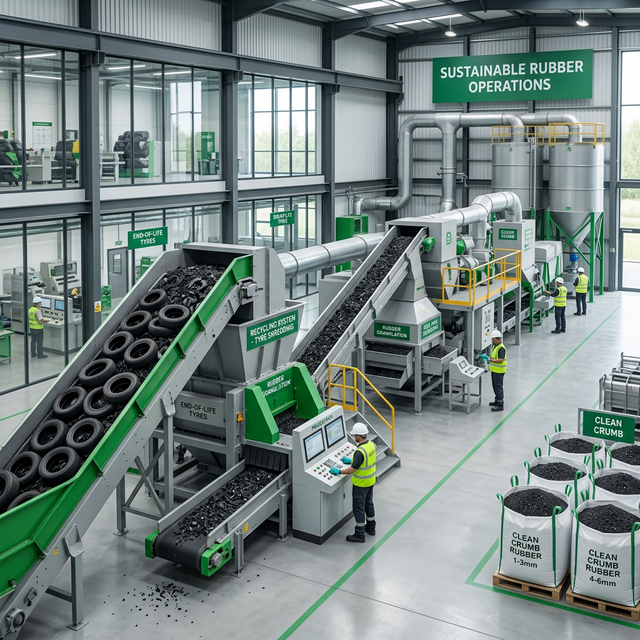 Eco-friendly tyre retreading saves 68 litres of oil per tyre and reduces CO2 emissions